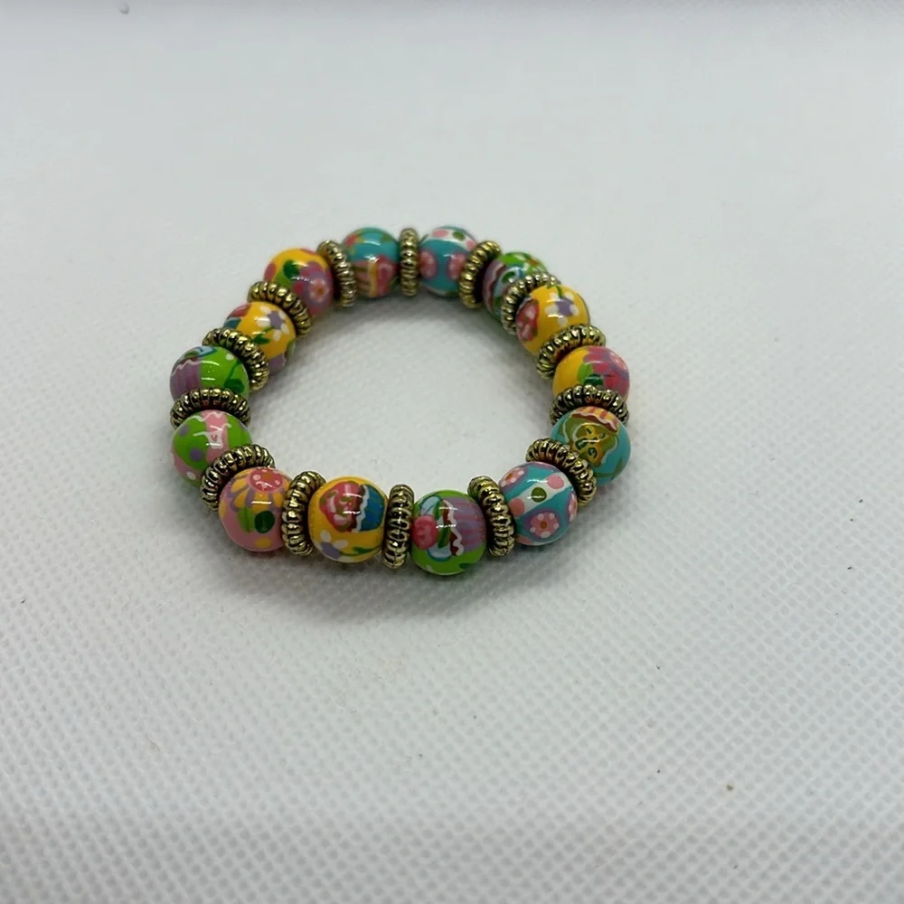Angela Moore Classic Beaded Bracelet - Small - Picture 2 of 3
